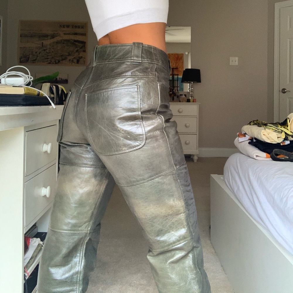 Vintage Leather Jeans from NYC!!